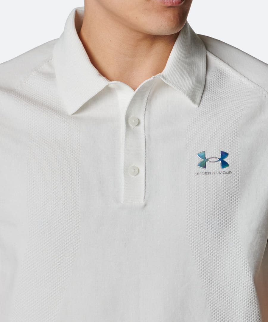 UNDER ARMOUR ゴルフシャツ ポロシャツ　L ホワイト　新品未使用