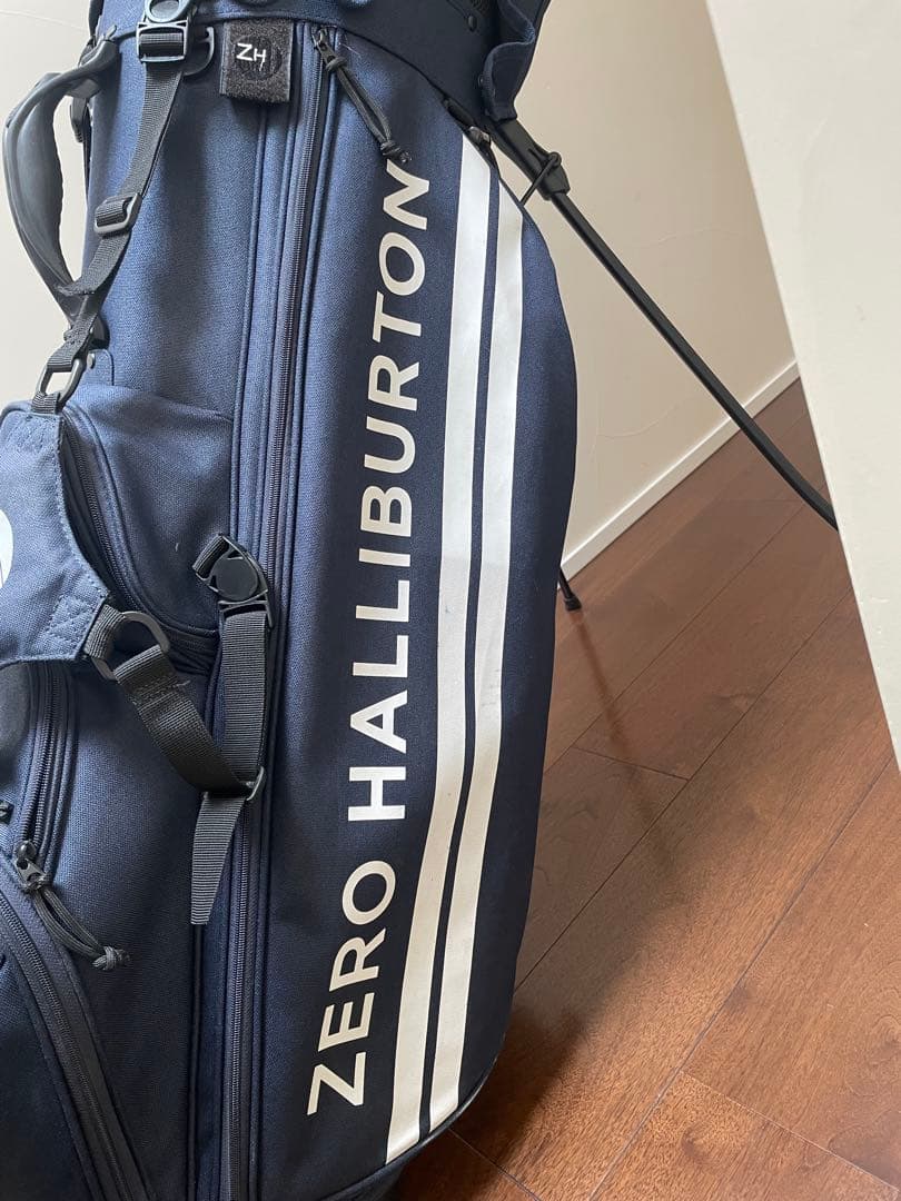 ゼロハリバートン キャディバッグ ネイビー