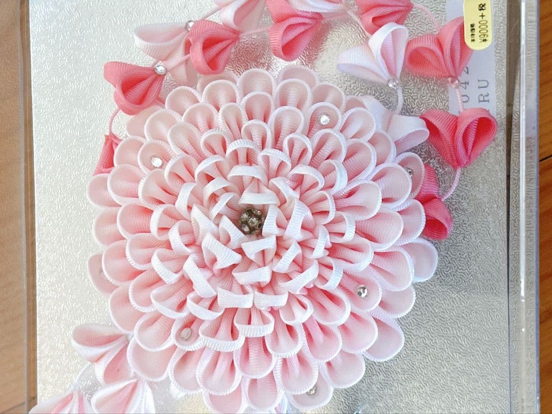 つまみ細工　髪飾り　成人式