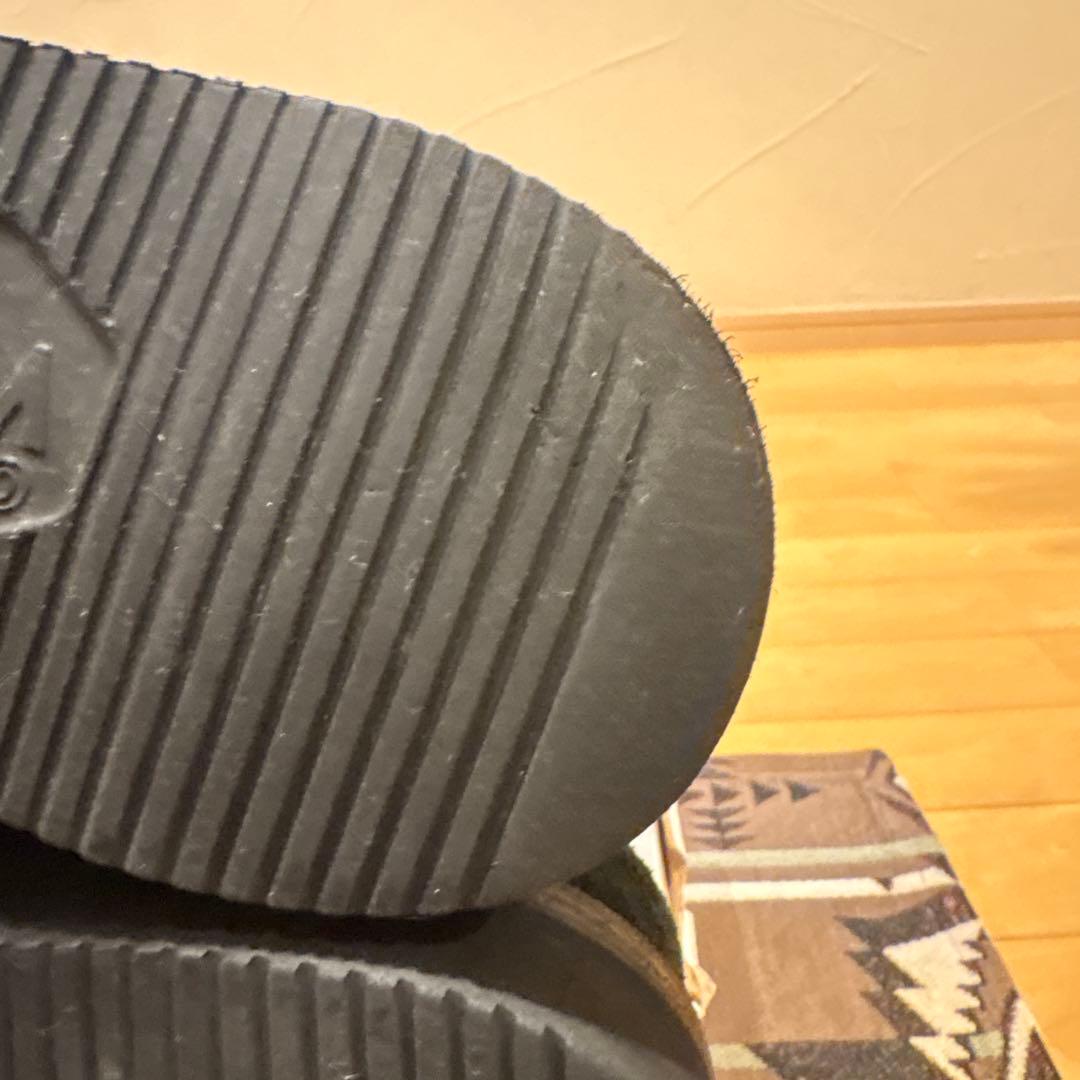 ブラックスエードワークブーツ サイズ9