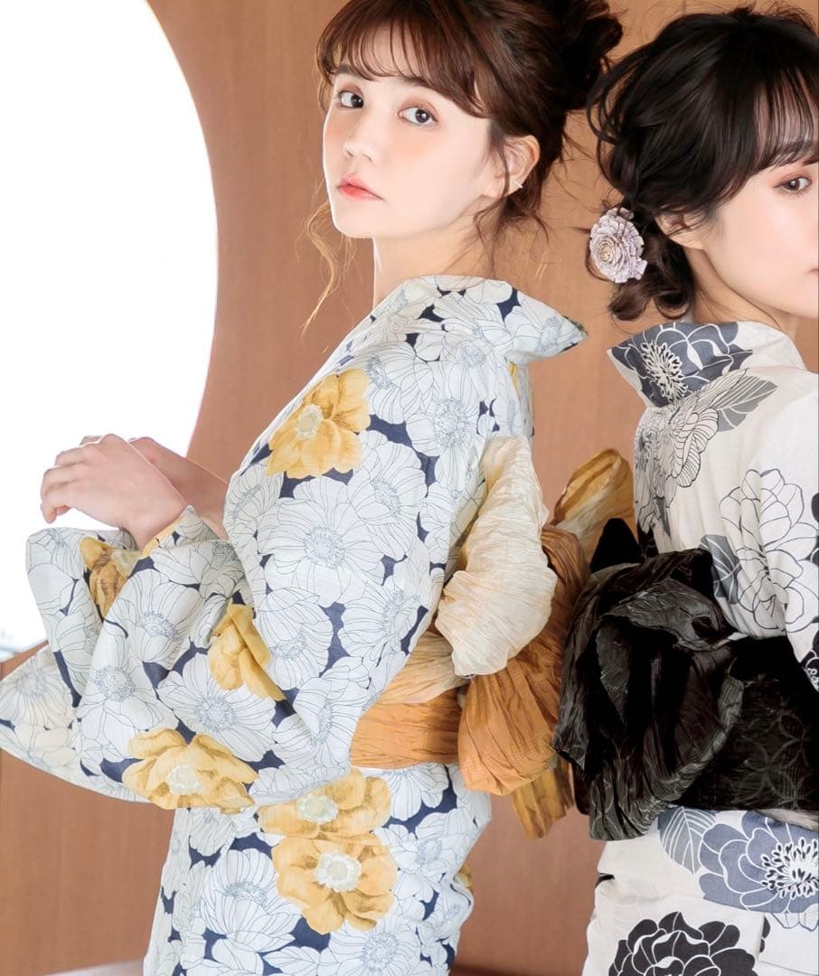 【高品質】Dita 浴衣と帯の2セット