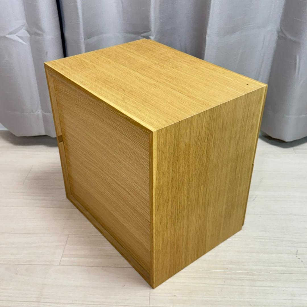 無印良品 スタッキングシェルフ オーク チェスト 2個セット　②