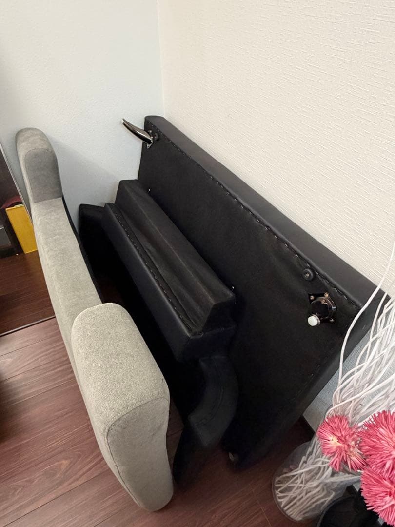 【大阪に受け取りに来れる方限定】美品ニトリソファ 2人掛け　※延長