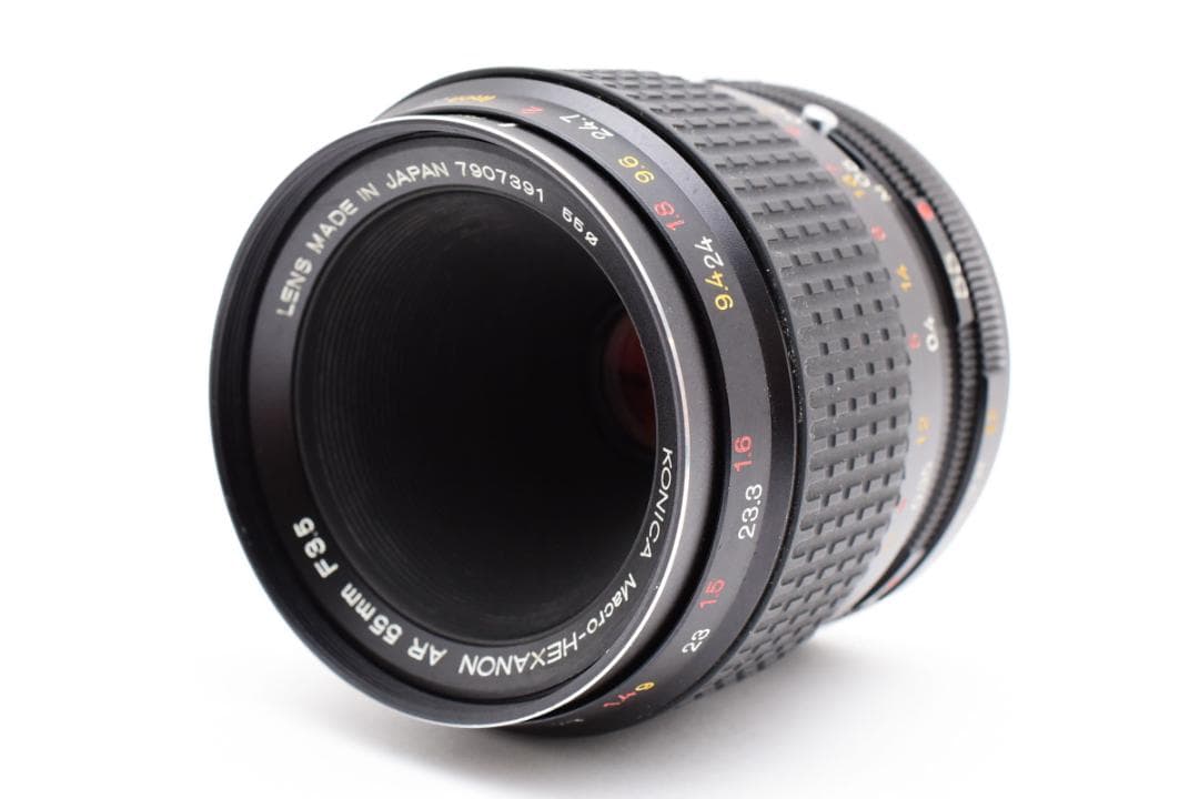 動確済 コニカ AR Macro Hexanon 55mm f/3.5 #114