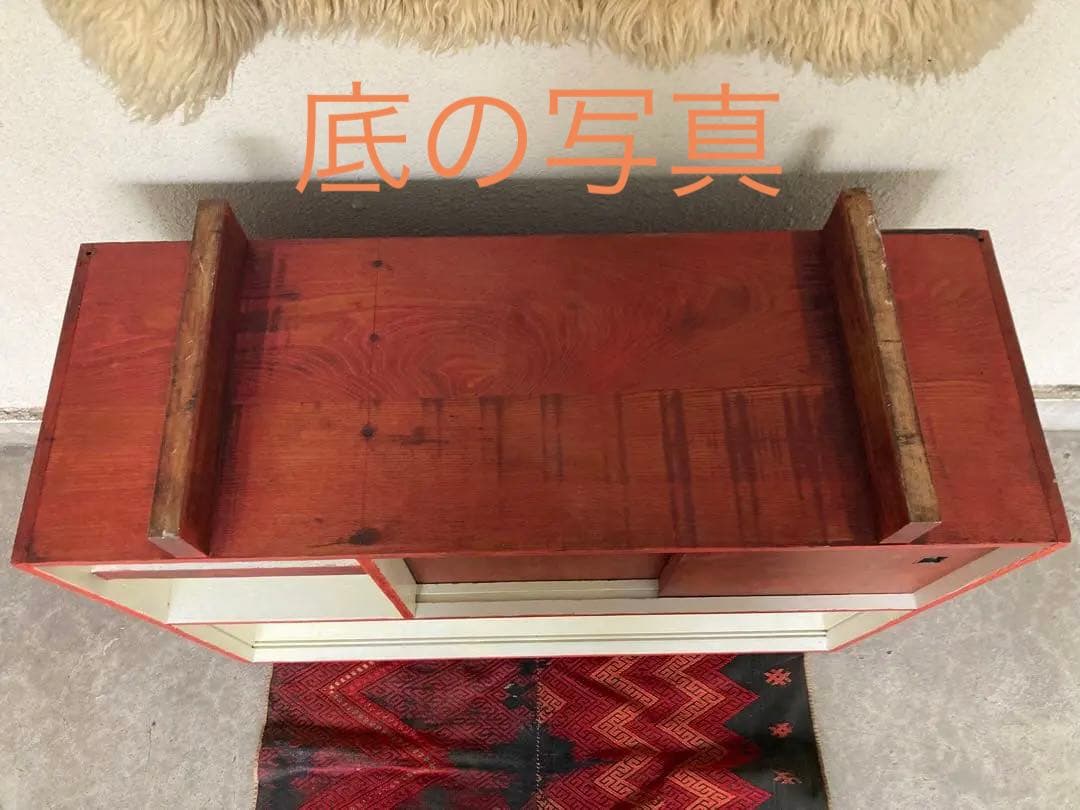 水屋　茶箪笥　アンティーク　チェスト　サイドボード