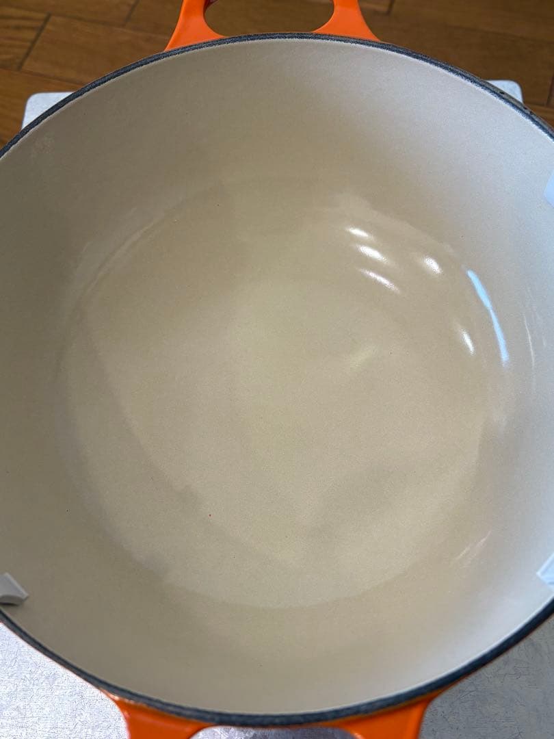 LE CREUSET ル・クルーゼ　マルミット オレンジ 22cm 鍋