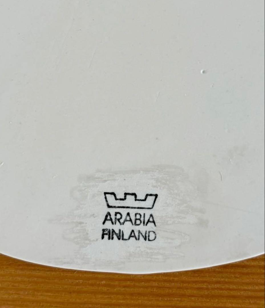 ARABIA アラビア ヘルヤ \"Valkovuokot\" 陶板画