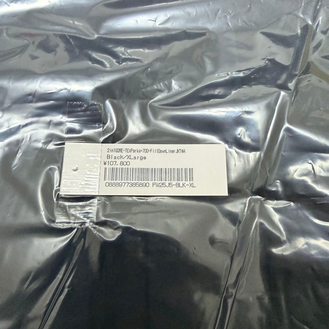 新品未使用 Supreme 2-in-1 GORE-TEX Parka