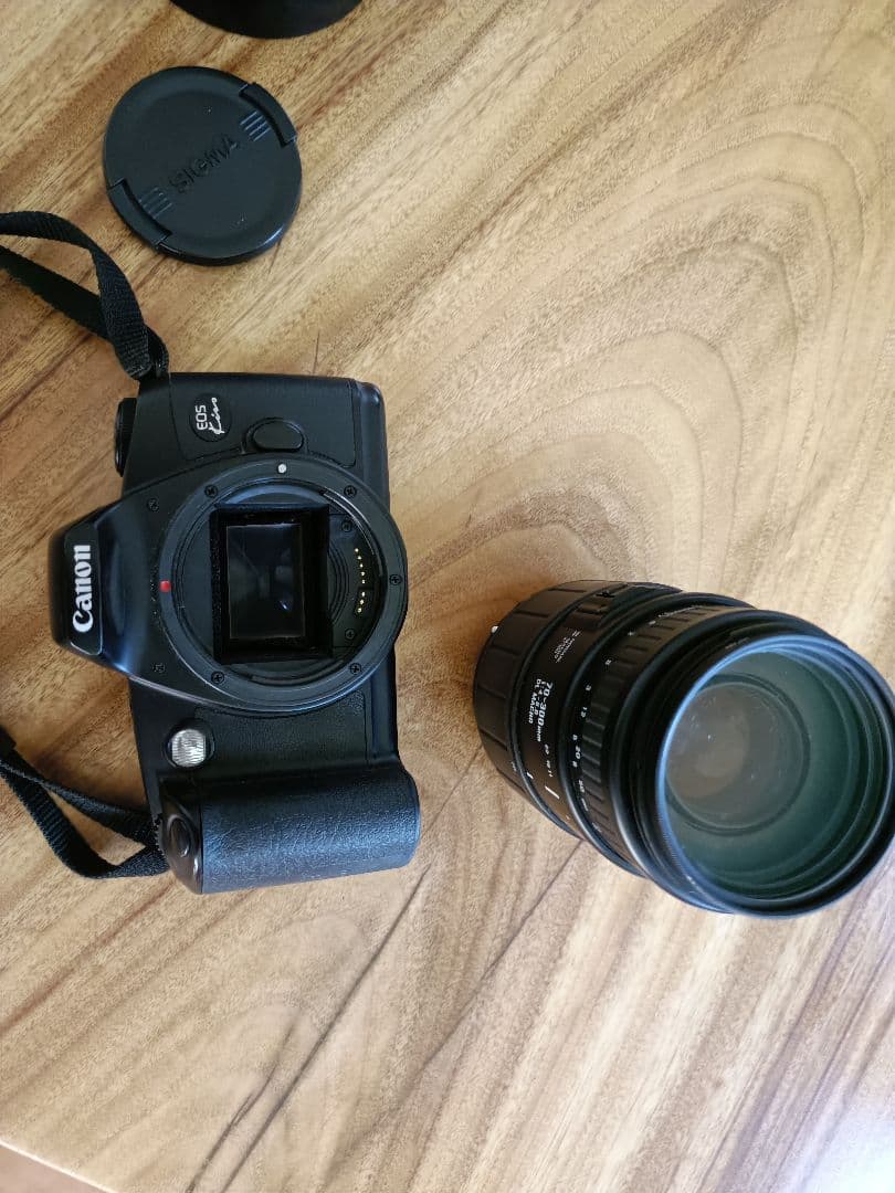 Canon 一眼レフカメラ Sigmaレンズ付き