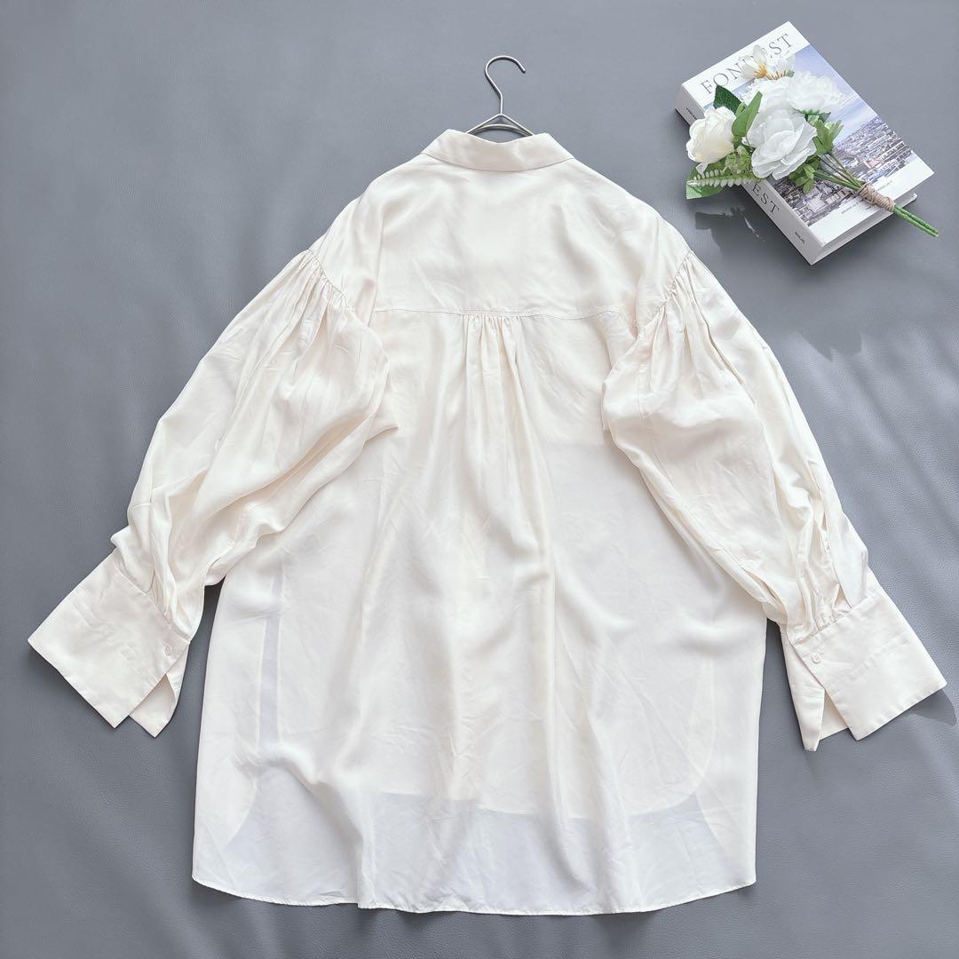 Chaos カオス シルクサンドシャツ　絹100%