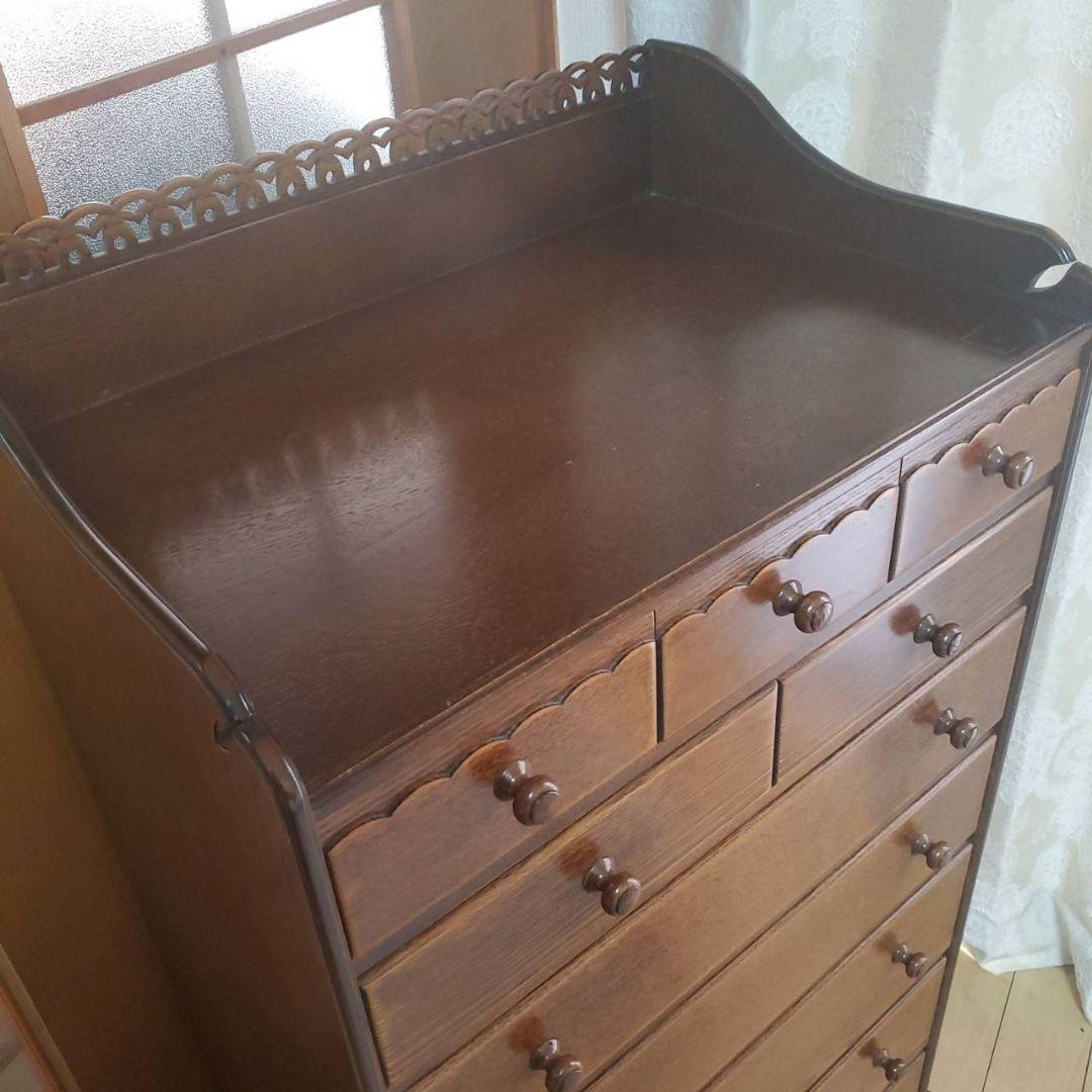 美品 パリの雑貨屋 F-86 チェスト キャビネット 飾り棚 クラシック タンス