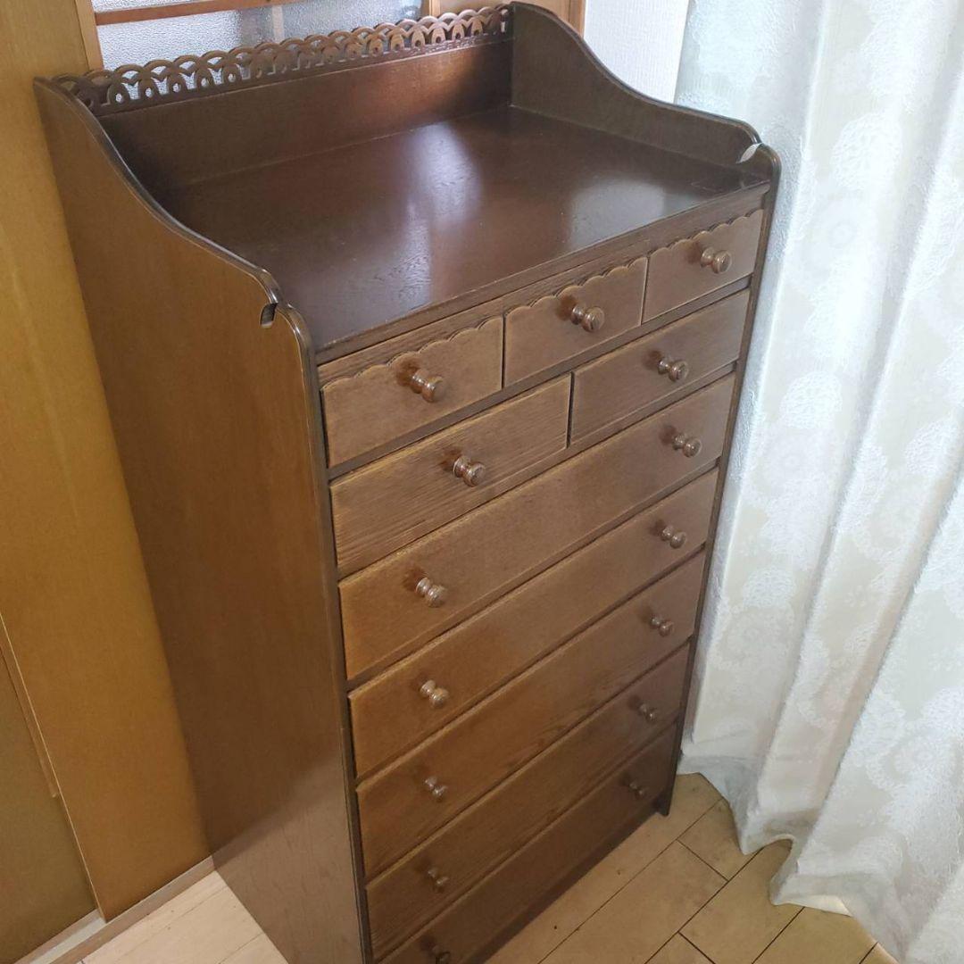 美品 パリの雑貨屋 F-86 チェスト キャビネット 飾り棚 クラシック タンス