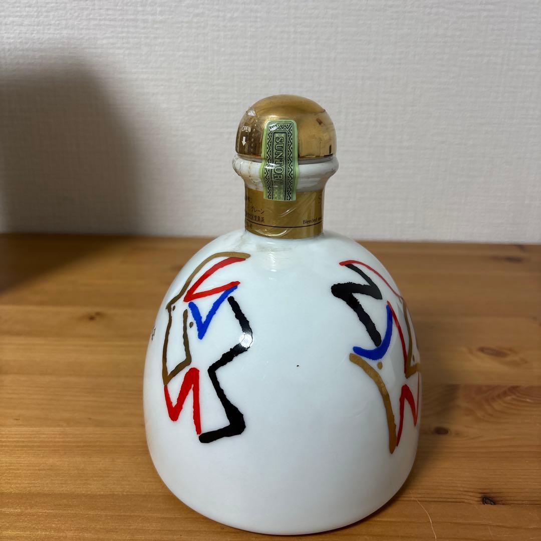 サントリーウイスキー　創業90周年記念ボトル　陶器　未開封