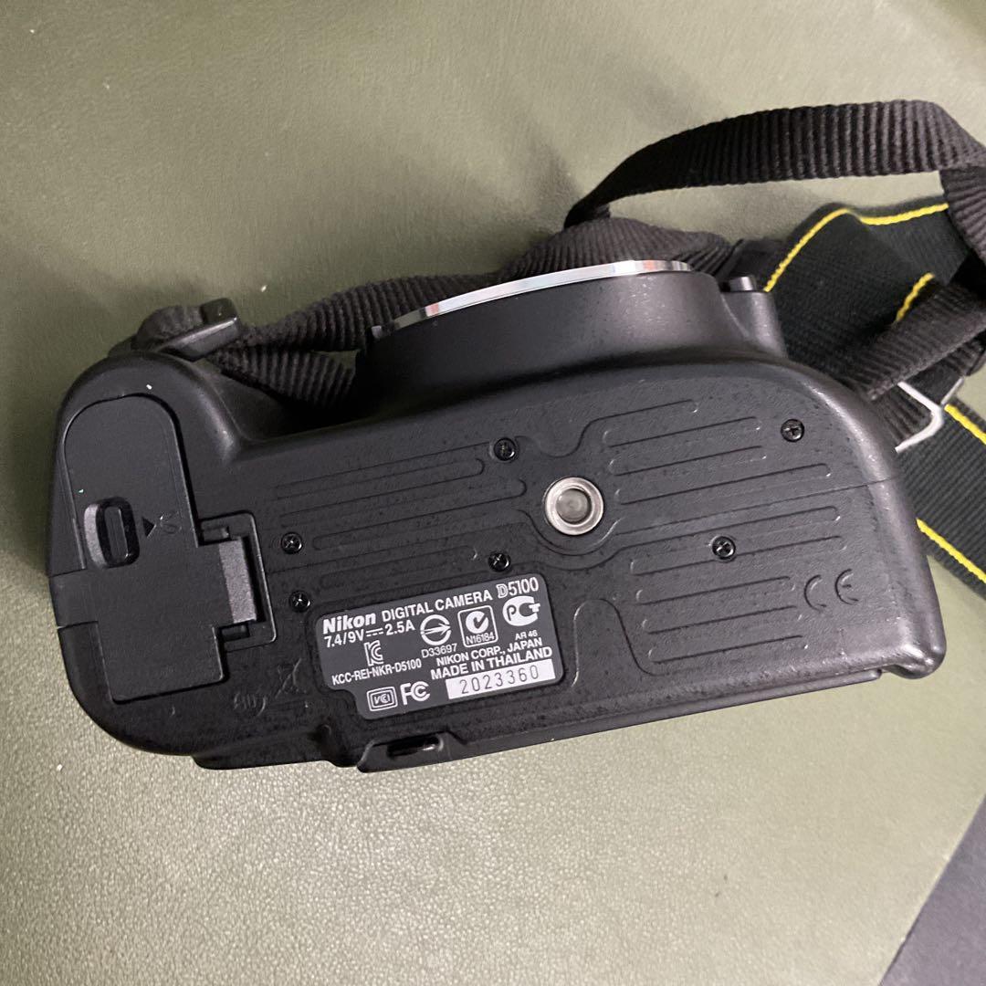Y539 Nikon D5100 デジタル一眼レフ　カメラ&レンズセット