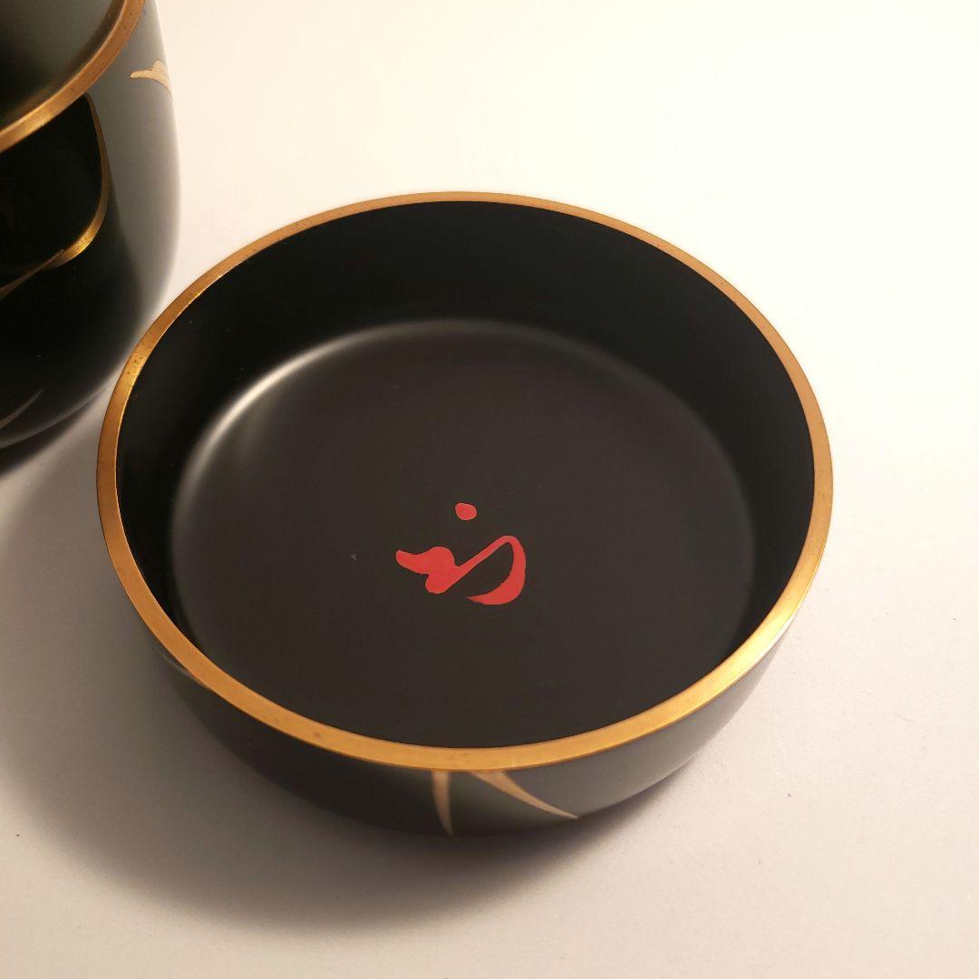 芦蒔絵　大棗　鷺絵自画　尋牛斎