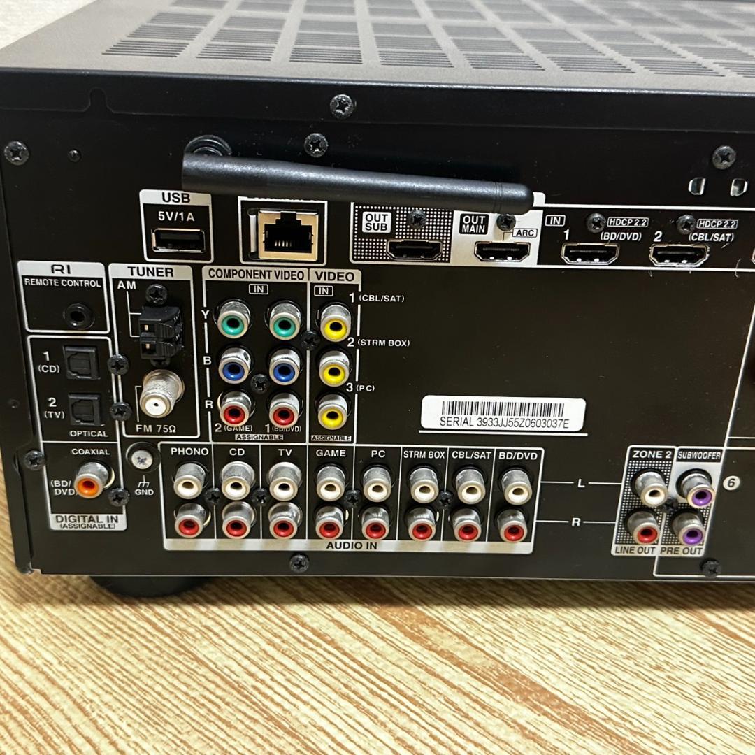 ONKYO TX-NR646 AVアンプ リモコン付き ジャンク