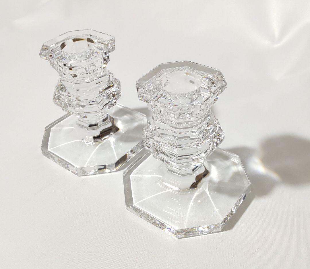 バカラ　アルクールブジョワール　ペア　キャンドルホルダー