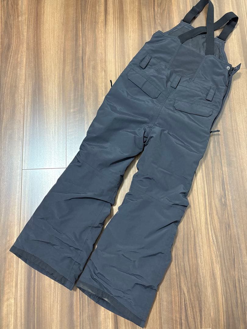 M*様 美品　バートン　キッズ用スノーボードビブパンツボトム　黒