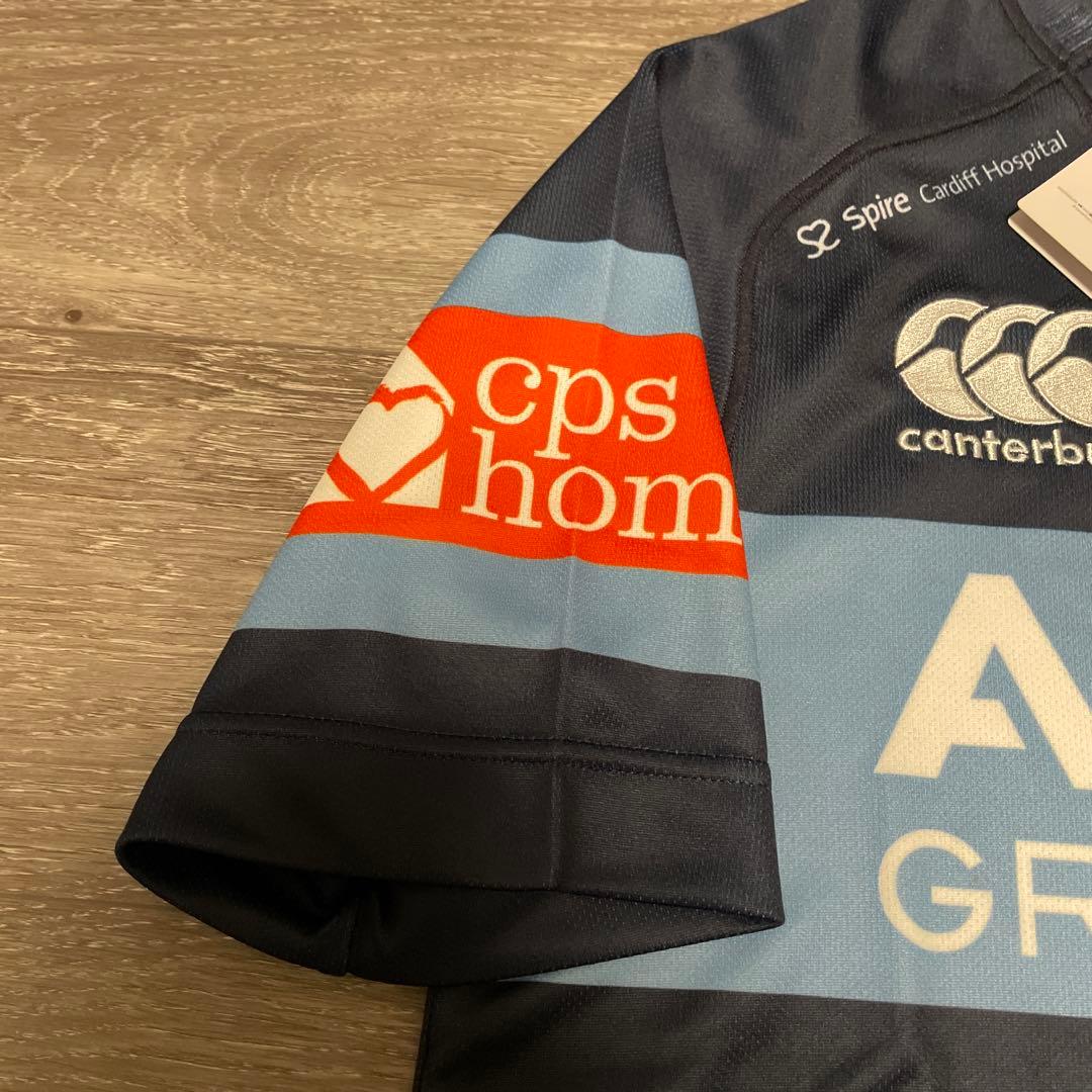 デッドストック canterbury CARDIFF BLUES Jersey2