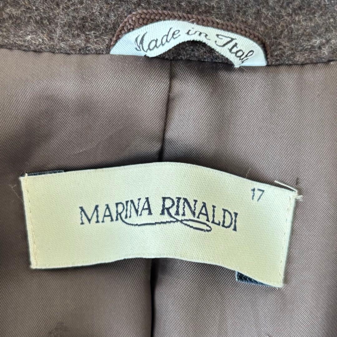 【極美品/17号】マリナリナルディ ジャッコーネ ウールカシミヤ イタリア製