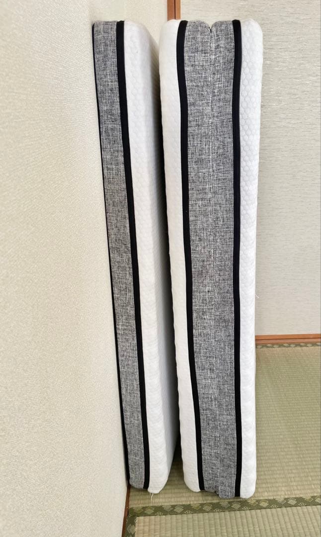 快眠タイムズ エコラテエリート 10cm三つ折りマットレスセミダブル 折りたたみ