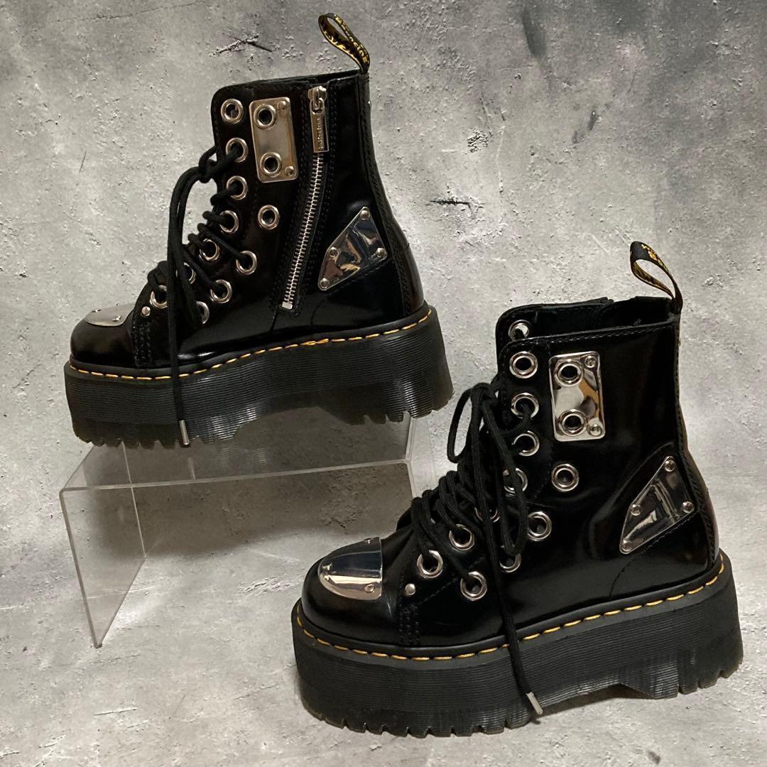 美品　ドクターマーチン　Dr.Martens　ジェイドンマックス　JADON　黒
