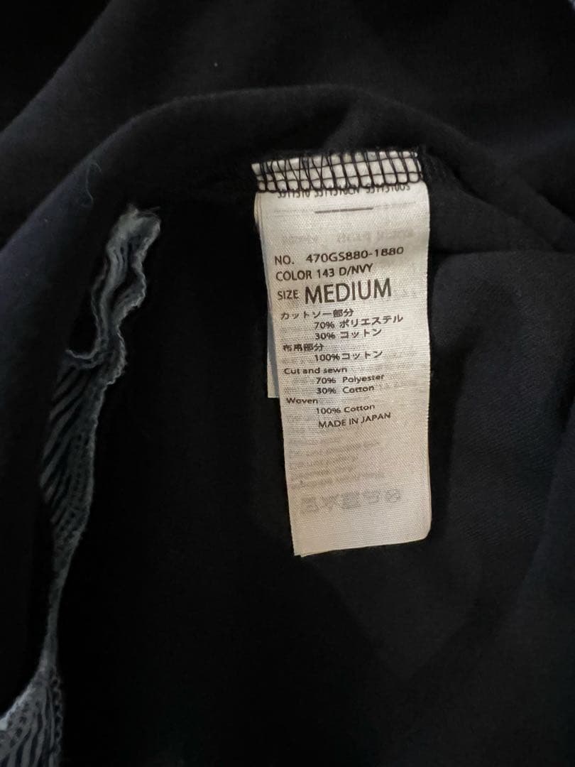 nagonstans シャツスリーブプルオーバー