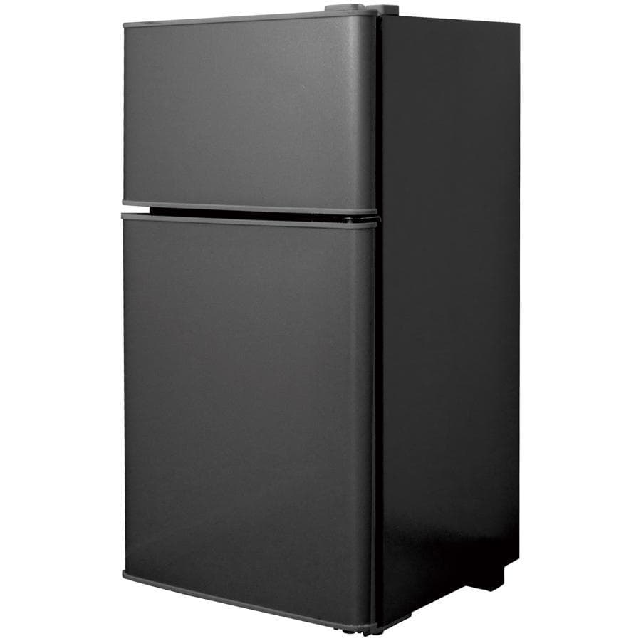 冷凍 冷蔵庫 60L 小型 コンパクト 省エネ設計 静音 扉右開き（ブラック）