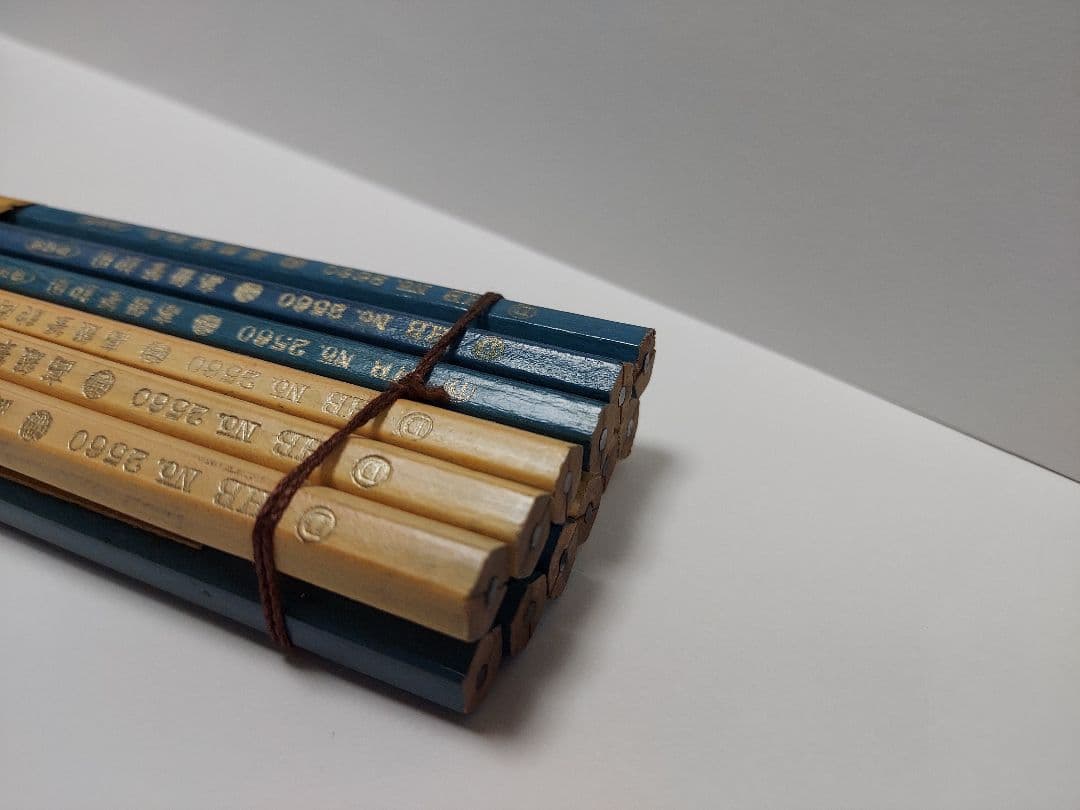 レトロ鉛筆、昭和レトロ、鉛筆、廃盤、日本文具　Japanese pencil