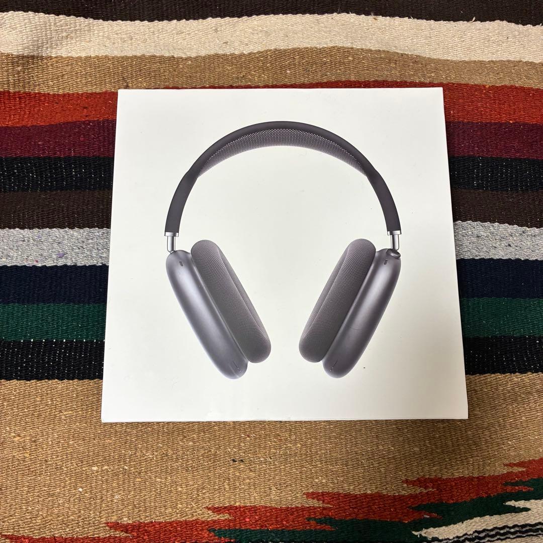 純　AirPods Max スペースグレー 本体 箱付き　カバーセット付