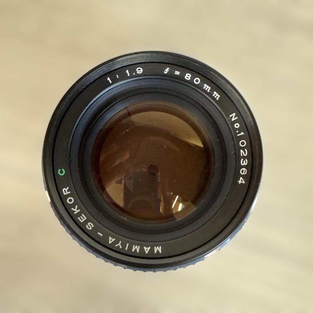 MAMIYA マミヤ SEKOR C 80mm F1.9 単焦点レンズ