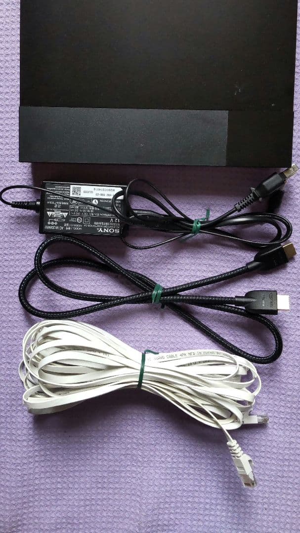 【めお】ソニー BD/DVDプレーヤー YouTube視聴可 ケーブル附属