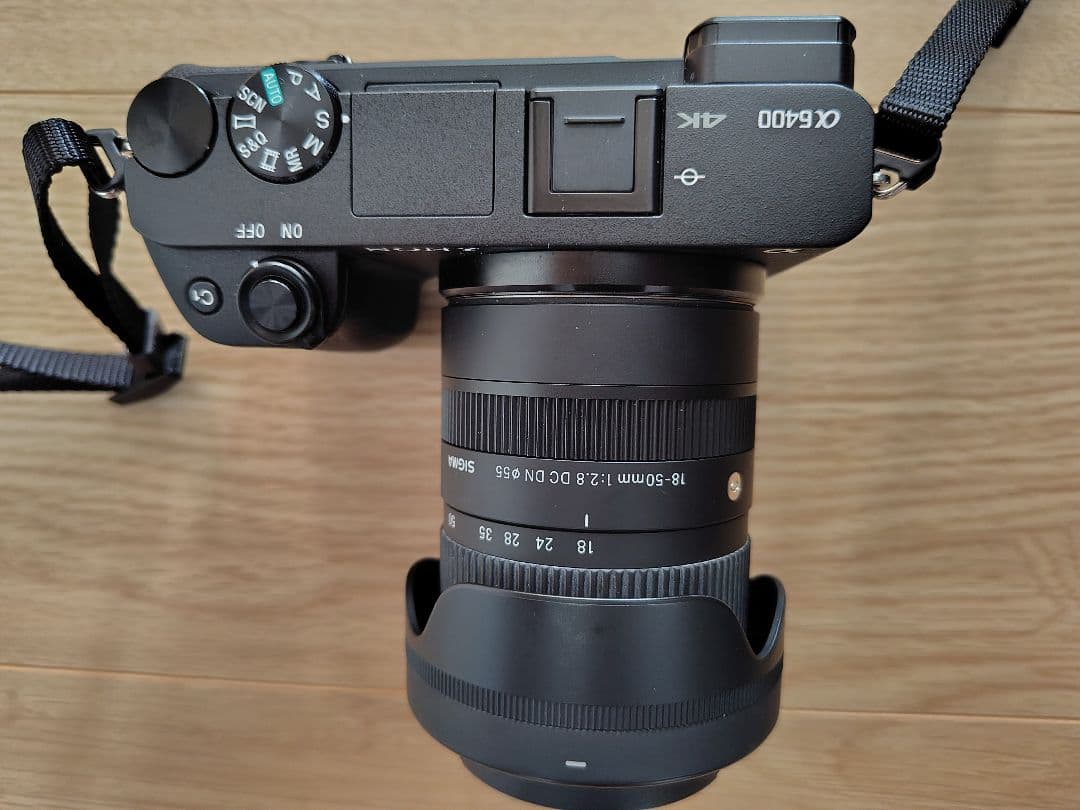 sony a6400 ミラーレス一眼 18-50mmレンズ付き