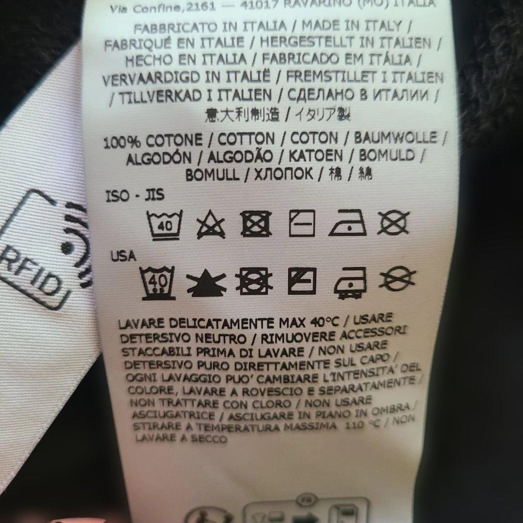 Stone  ストーンアイランド ブラッククルーネックトレーナー L