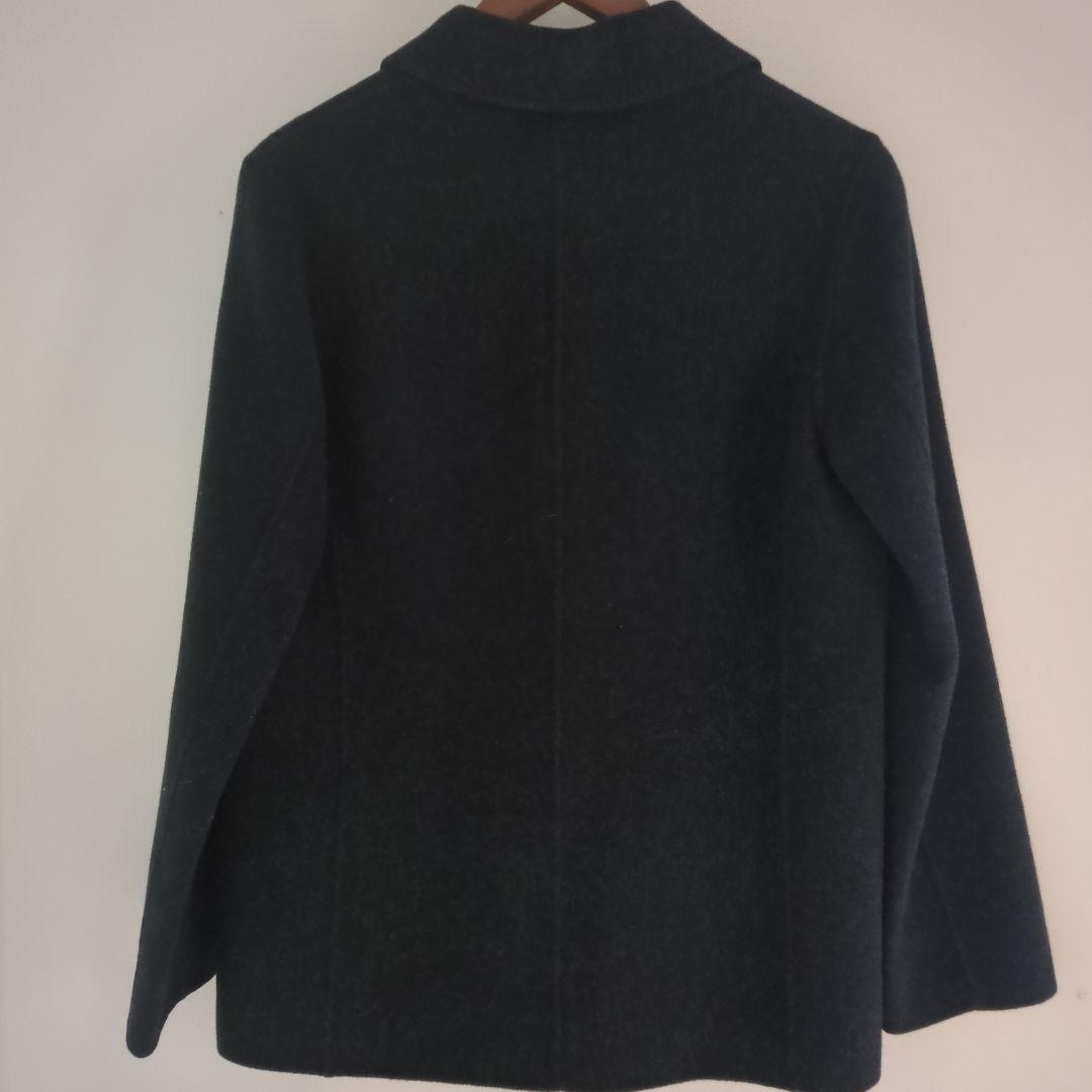 【美品】BURBERRY カシミヤ混 ウールショートコート