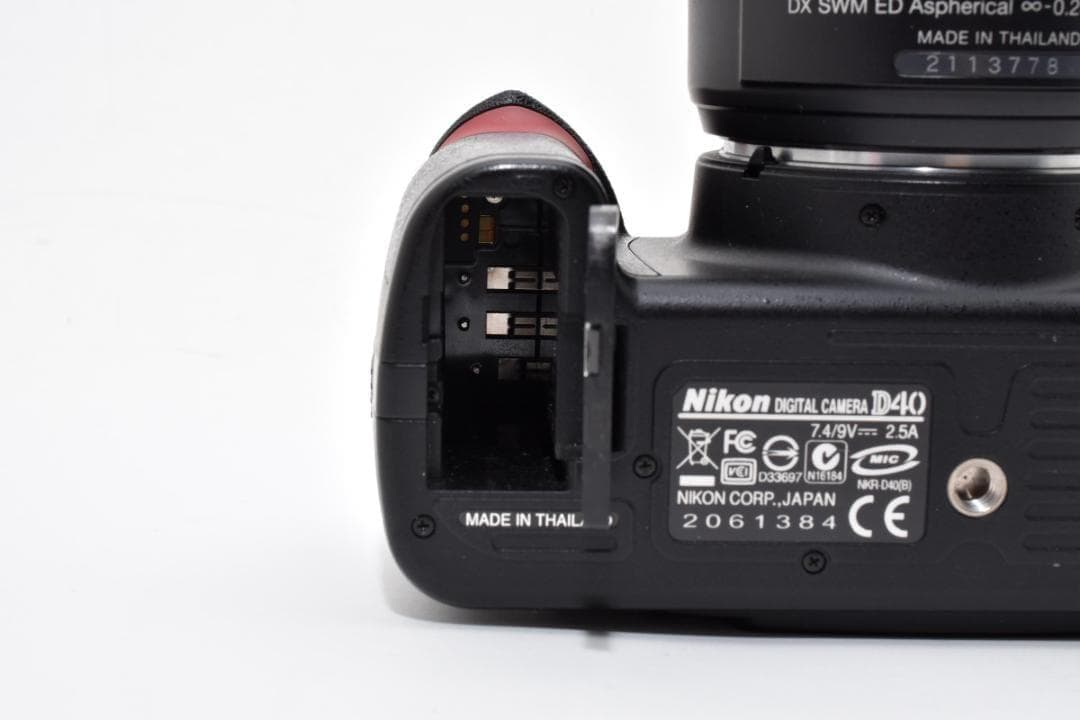【大人気】Nikon ニコン D40 レンズセット デジタル一眼カメラ