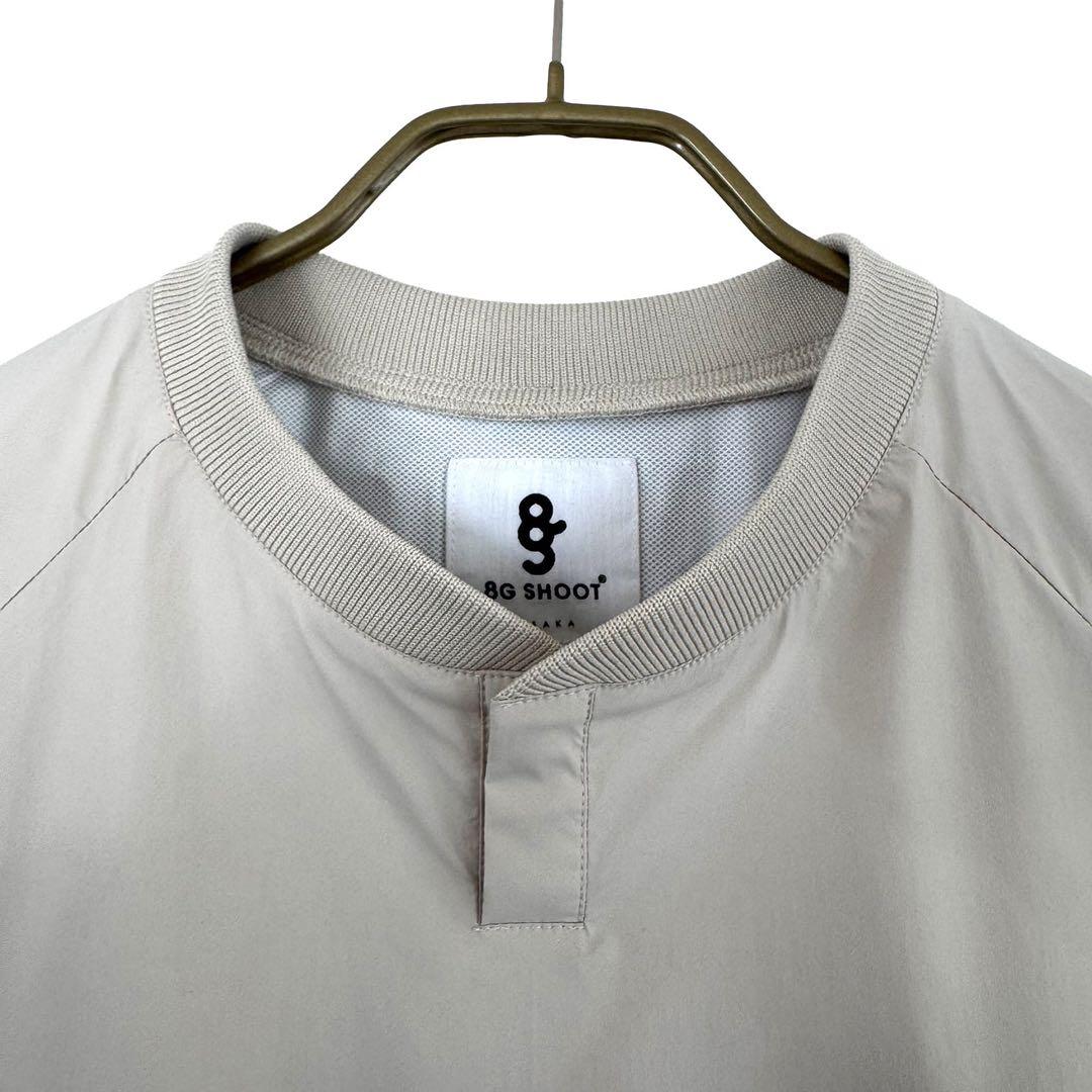 8g shoot ヘンリーネックプルオーバー　S 今季新作