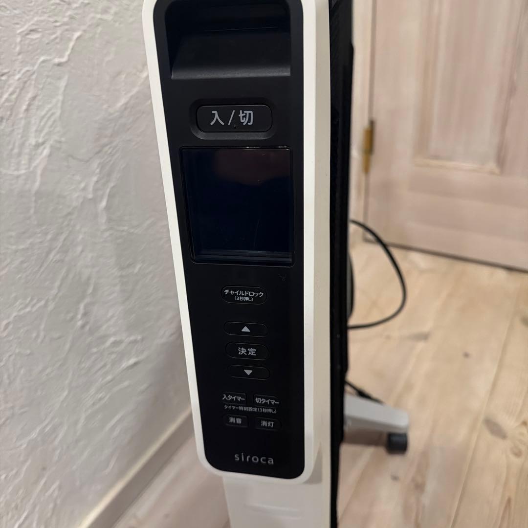 シロカ　遠赤外線ヒーター