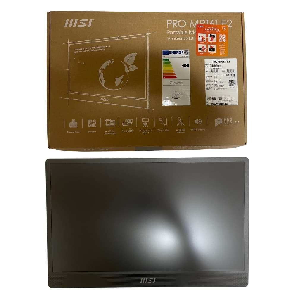 MSI モバイルモニター PRO MP161 E2 15.6インチ