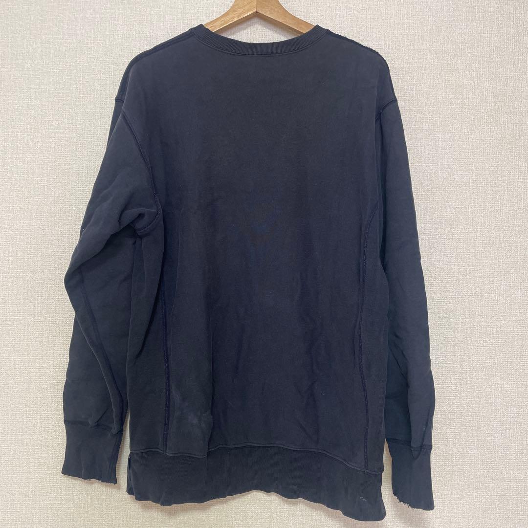 supreme シュプリーム クルーネック ボックスロゴ スウェット ネイビー