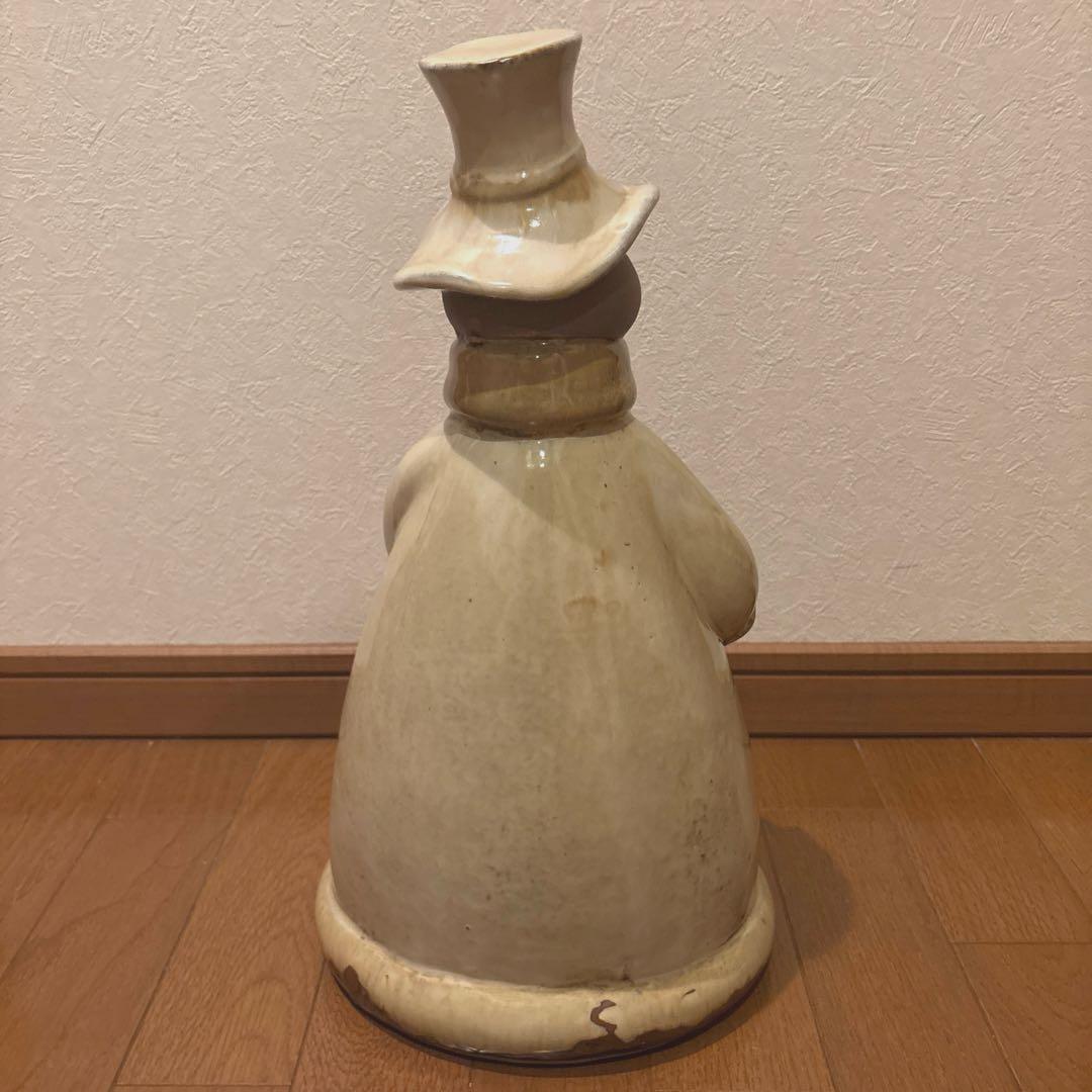 スノーマン 置物 陶器