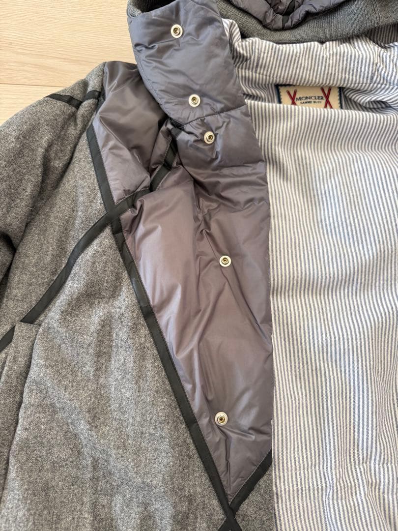 ※ LVMH homme※モンクレール ガム・ブルー ロングダウンコート