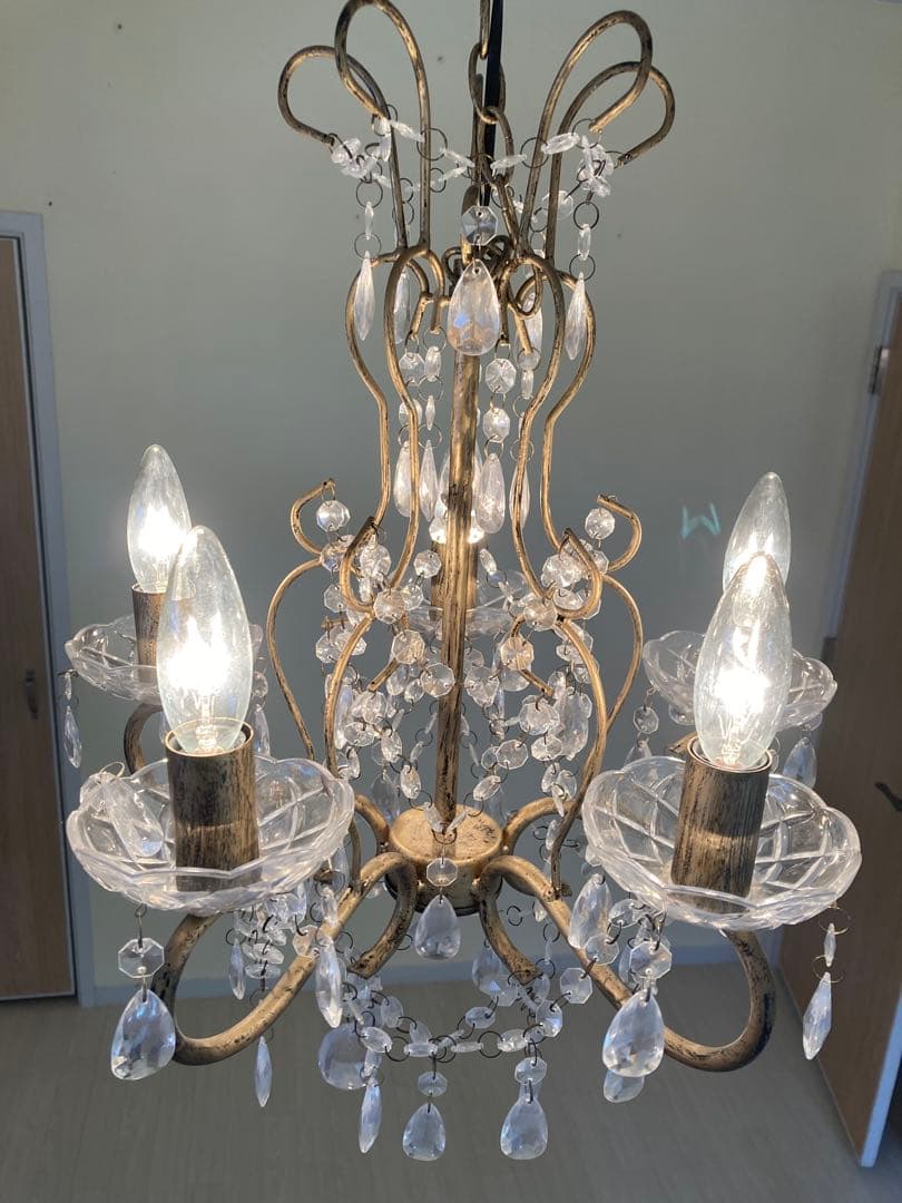 ビンテージ風シャンデリア