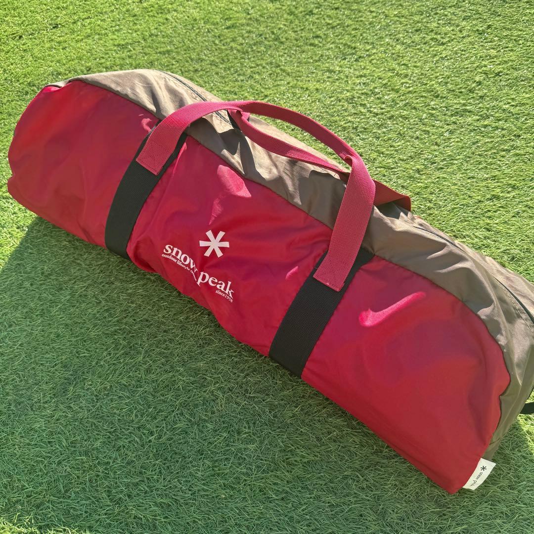 美品　スノーピーク HDタープ シールド ヘキサM ポール付き