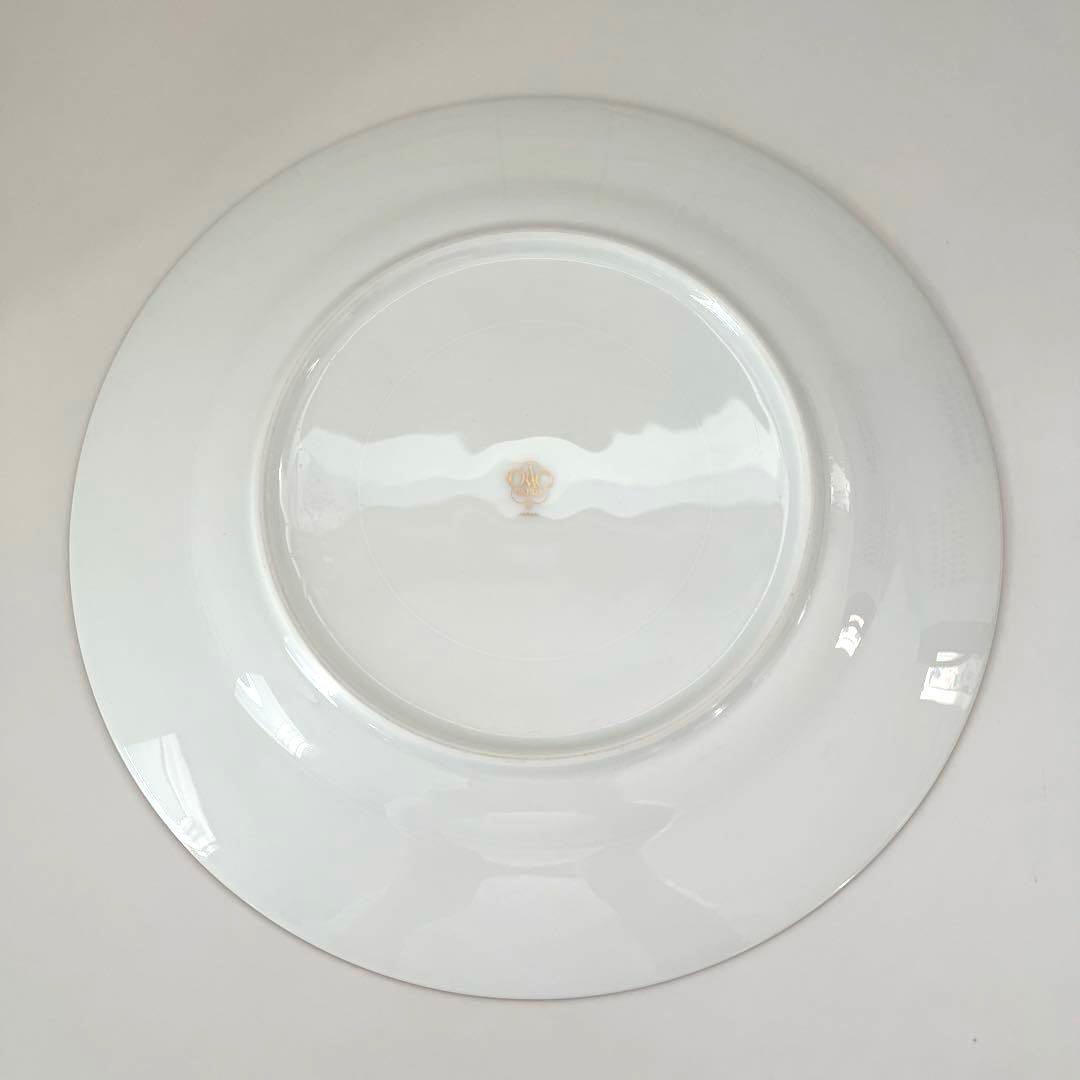 大倉陶園 色蒔きシリーズ プレート 皿 ブルー