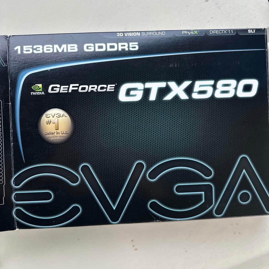 アンプ EVGA GeForce GTX 580 1536MB GDDR5