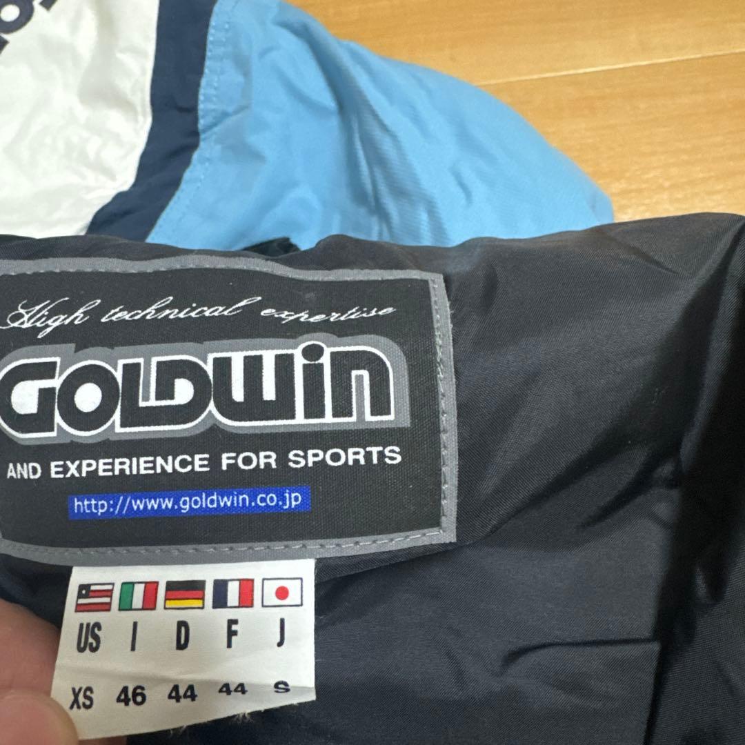 GOLDWIN スキーウェア レディース 水色/白