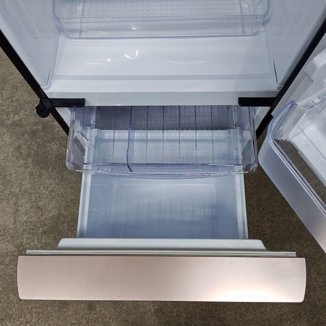 SHARP SJ-GD14D-B つけかえどっちもドア ガラストップデザイン