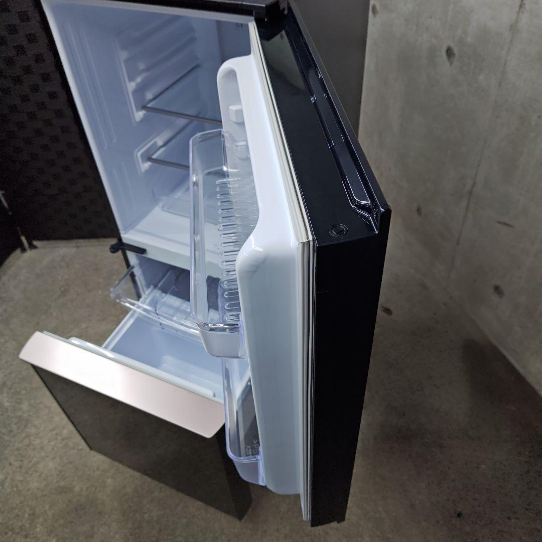 SHARP SJ-GD14D-B つけかえどっちもドア ガラストップデザイン