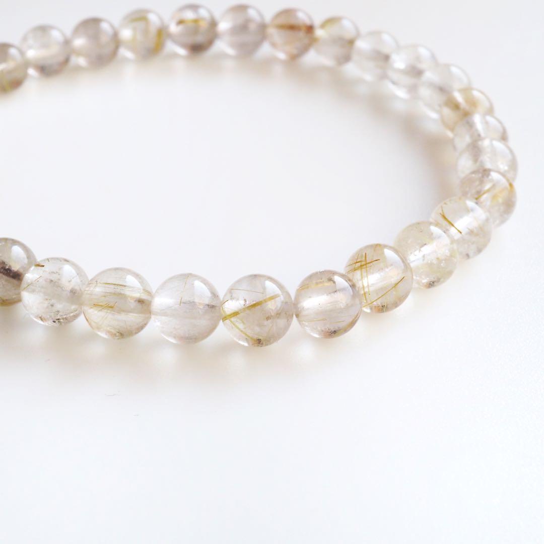 【Chikarin】希少ファイヤーアゲートゴムブレスレット